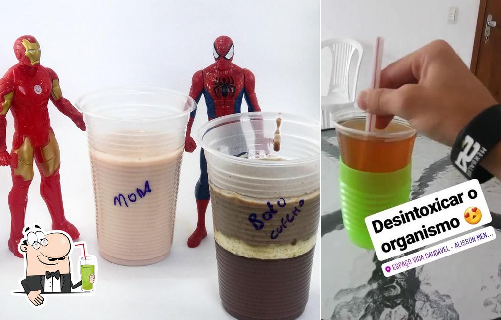 Desfrute de um drinque no Espaço Vida Saudável - Herbalife