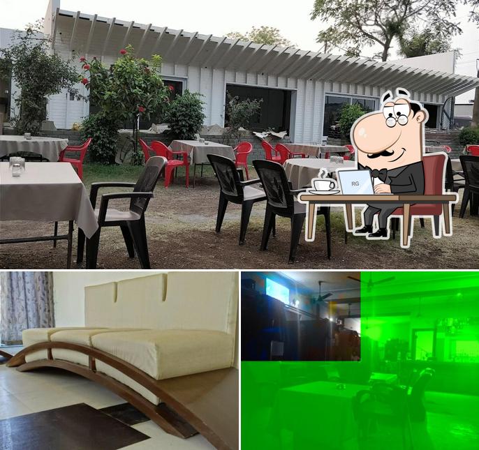 The interior of Hotel Indigo Inn