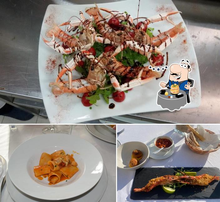 Cibo al Il Mediterraneo Beach Resort