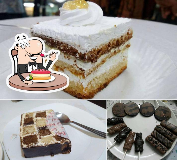 Just Baked serves a selection of desserts
