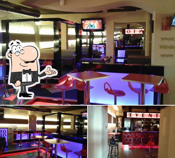 Gli interni di Club Evento-Night Club