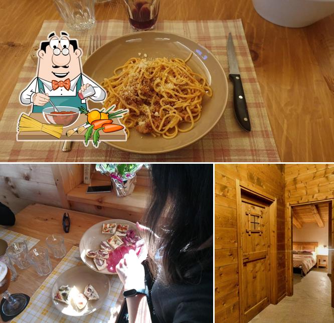 Spaghetti alla bolognese al Rifugio escursionistico "Delfin dal Pianhol"
