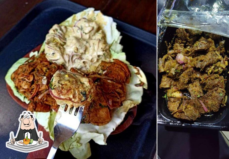 Food at Punjabi Chaap Corner