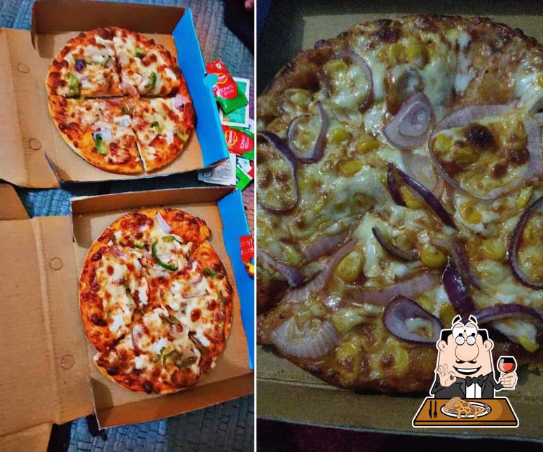 Order pizza at Bake & Grill