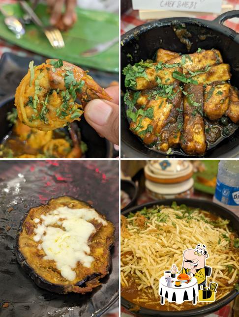 Food at Cafe Farohar, Haloli