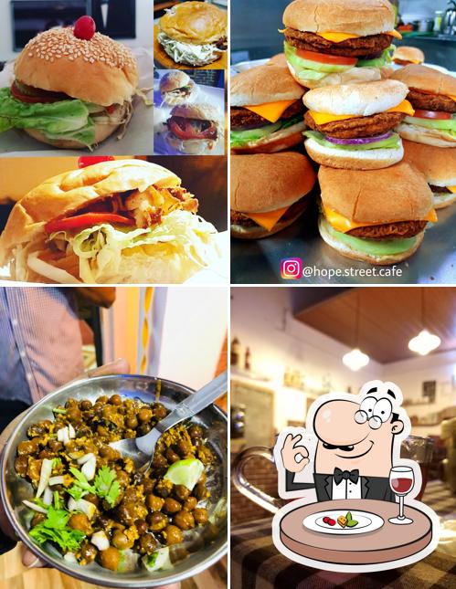 Food at Hope street cafe