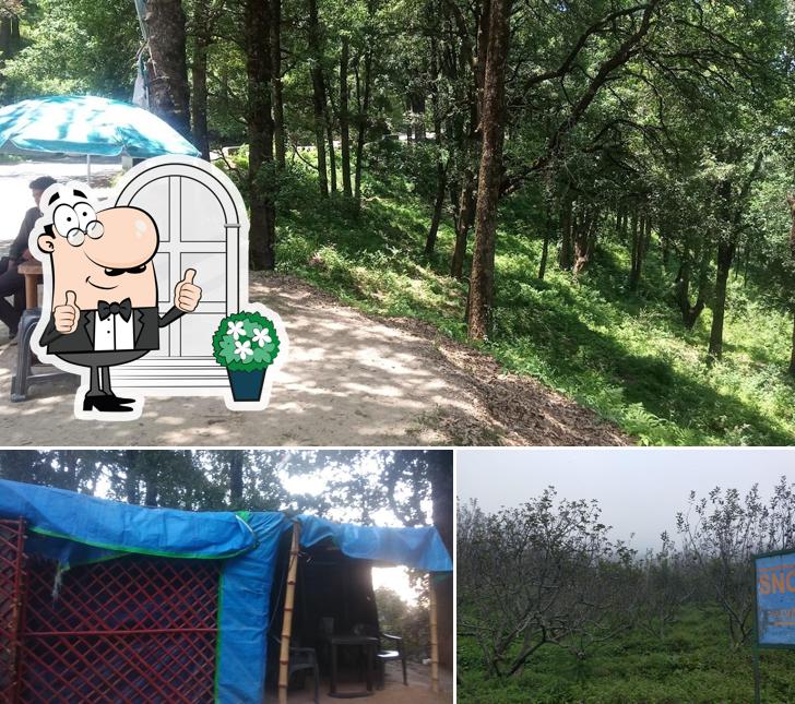 The exterior of Maggie point Mukteshwar