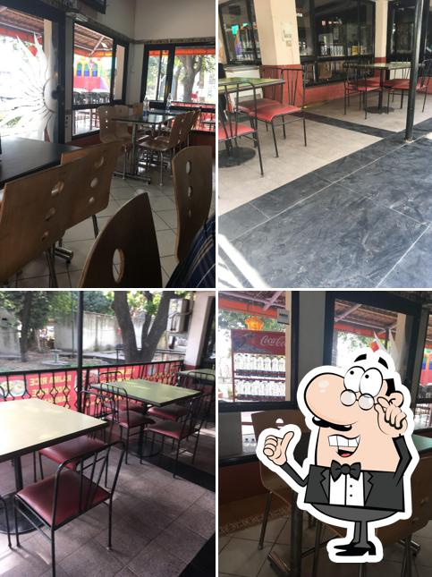 The interior of Oasis Fast Foods