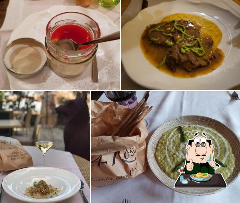 Platti al Osteria Quattro Rose