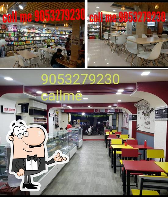 The interior of Poonam's Bakery & Cake Shop