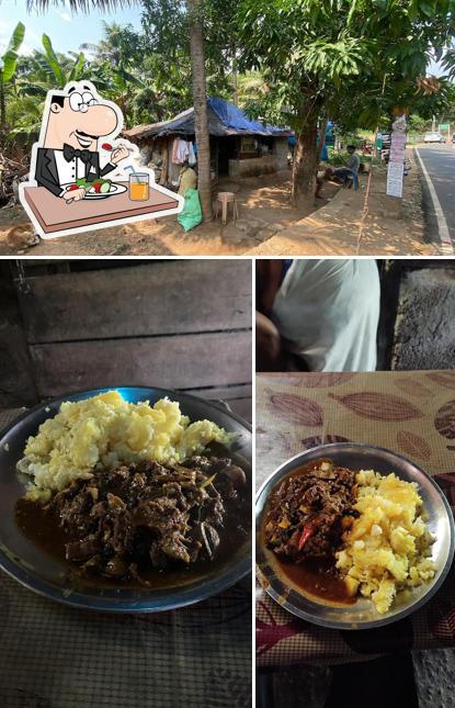 Food at Kamalamma's Kappa Irachi