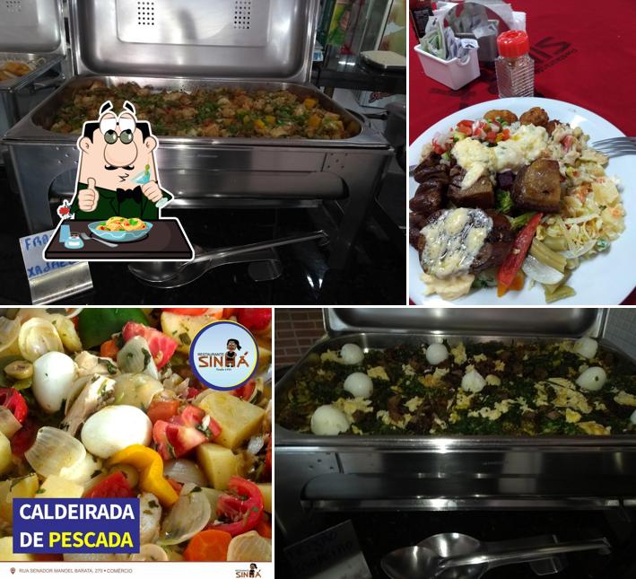 Comida em Restaurante Sinhá - Buffet livre (Comida por quilo)