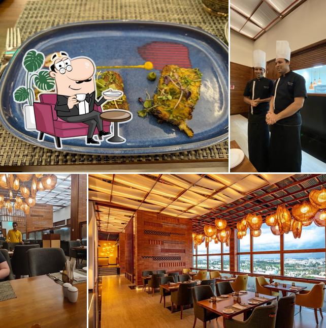 The interior of Ahara