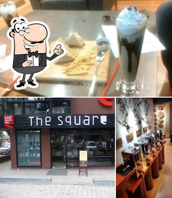 The interior of Coffee day square
