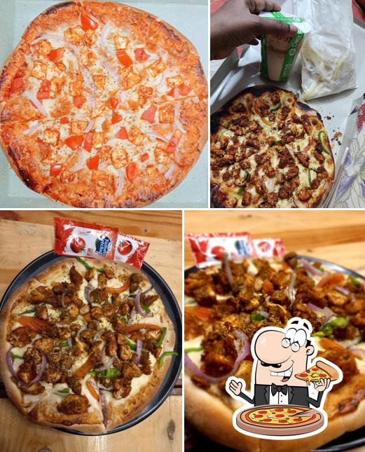 Order pizza at Krunch