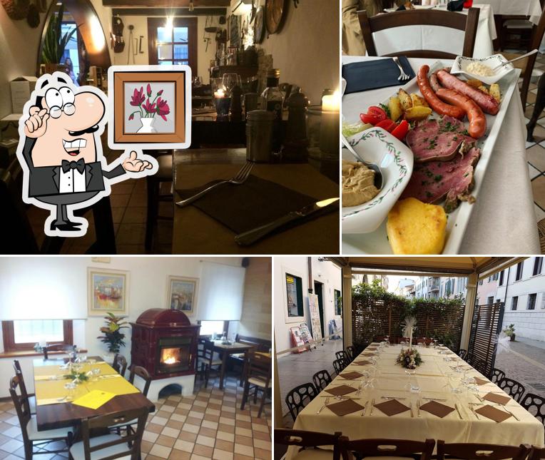 Gli interni di Antico Burchiello