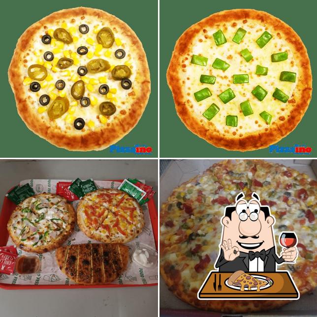 At Pizzaino, you can get pizza