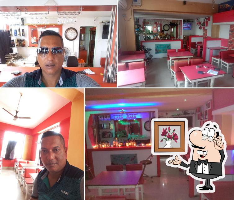 The interior of Dreamz Bar