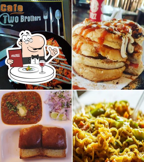 Food at Cafe Two Brother