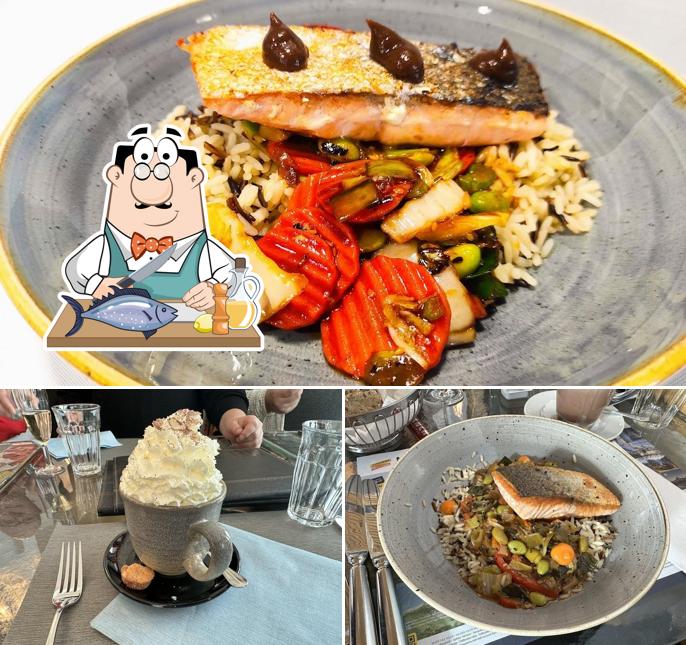 Salmone grigliato al Restaurant Crystal