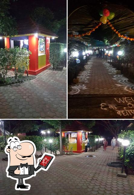 Check out how Hotel Palvi Pure Veg Restaurants Miraj looks outside