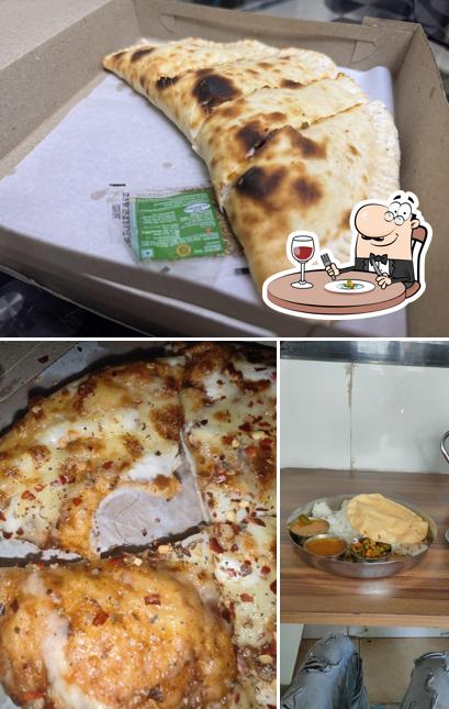 Food at Halal Pizza R.T Nagar