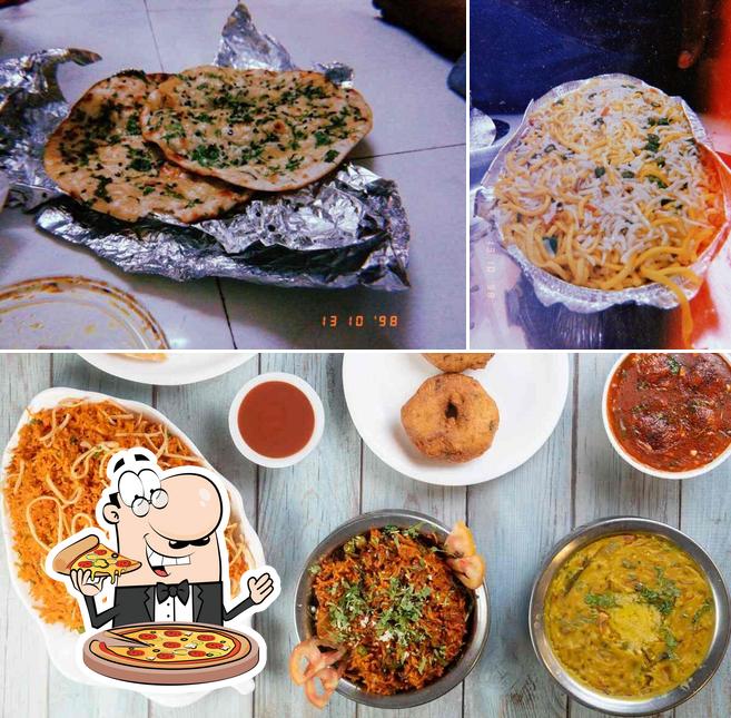 Try out pizza at Jai Om