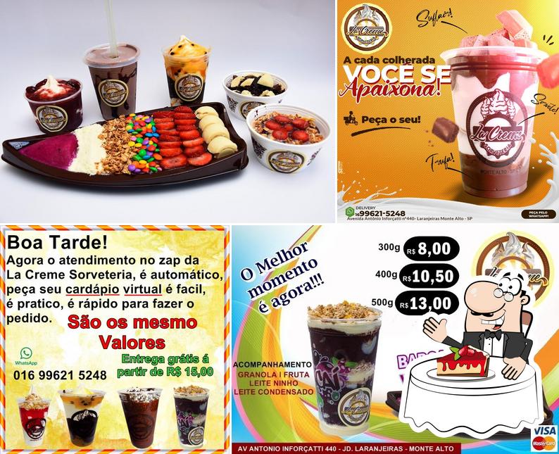 La Creme Sorveteria Monte alto