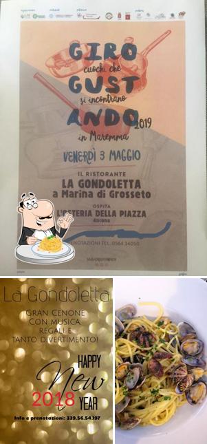 Spaghetti alla carbonara al La Gondoletta