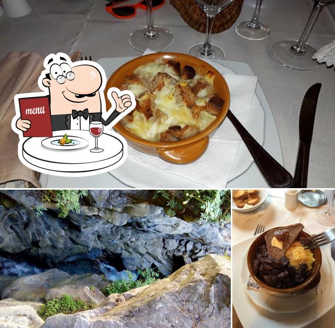 Cibo al Antica trattoria Lo Gurfo