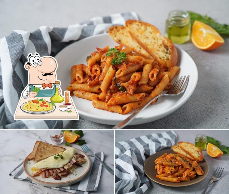 Pasta at The Orange Twigs Cafe