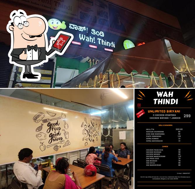 The exterior of Wah! Biryani