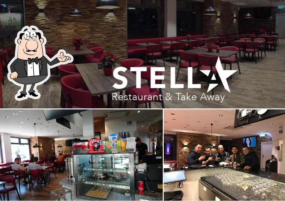 Dai un'occhiata agli interni di Stella Restaurant