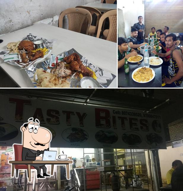 The interior of Tasty Bites