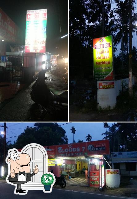 Check out how Clouds 7 Restaurant & cafe looks outside