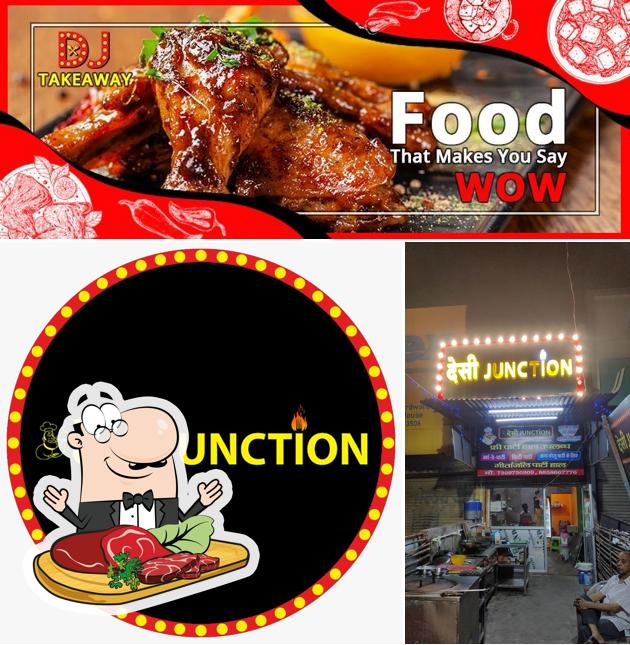 Get meat dishes at Desi Junction