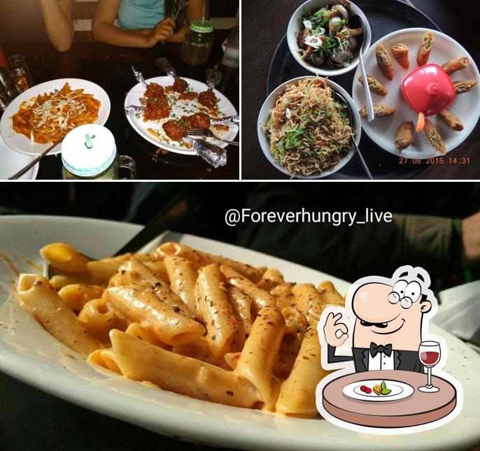 Food at First Gear Cafe