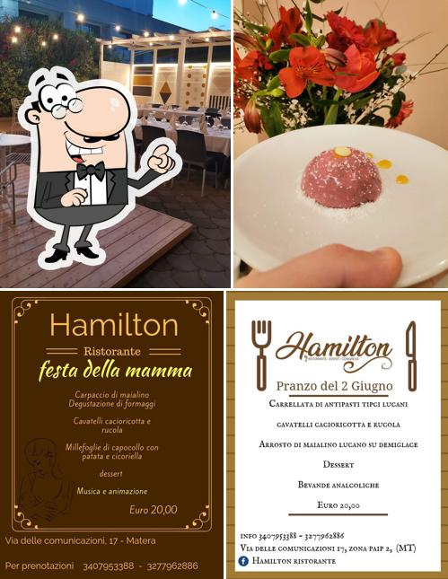 Dai un'occhiata agli interni di Hamilton ristorante per feste, compleanni ed eventi