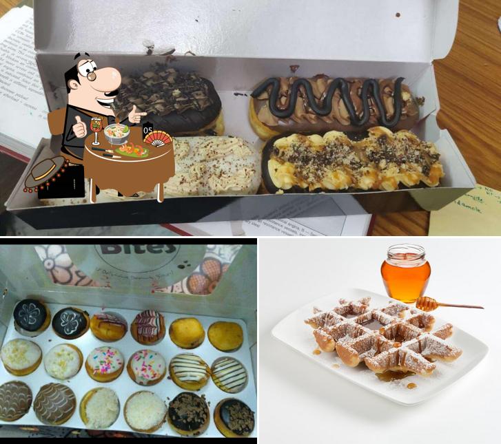 Food at Mad Over Donuts