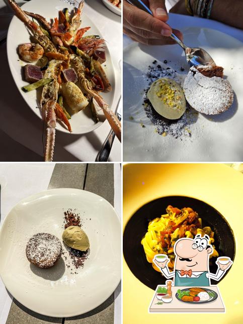 Scampi al Ristorante Ostro
