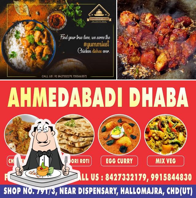 Meals at Ahmedabadi Dhaba