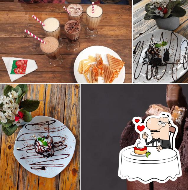 Cafe Buddy's Espresso - Best Cafe in Wakad serves a selection of desserts