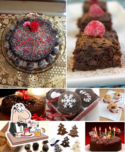 Cakes, Chocolates, North Indian Food Bangalore serves a selection of desserts