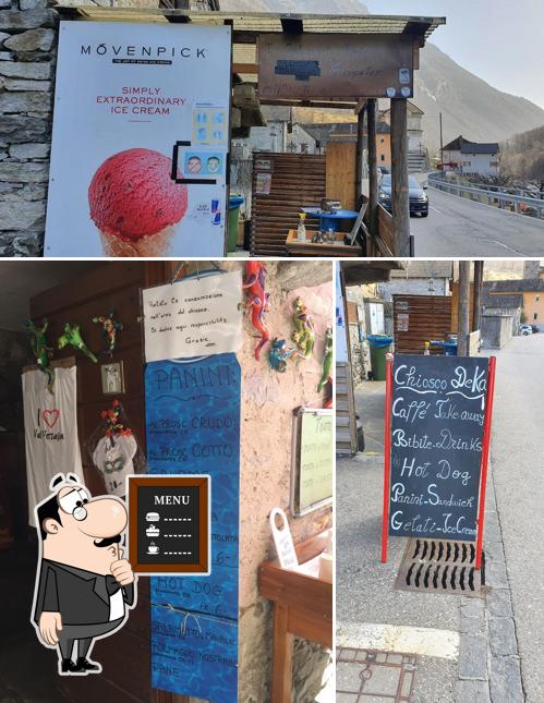 Leggi le specialità del giorno sulla lavagna