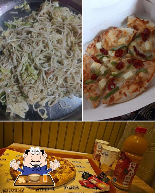 Food at Foodzilla restaurant