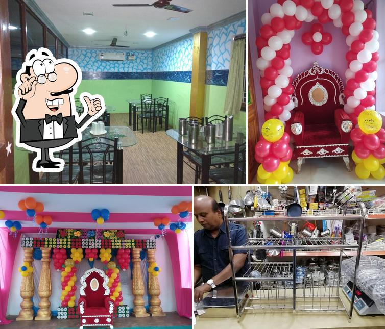 The interior of Jaggulu Gari Hotel