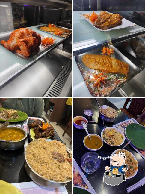 Food at KMS Hakkim Biriyani Trichy Thillai Nagar