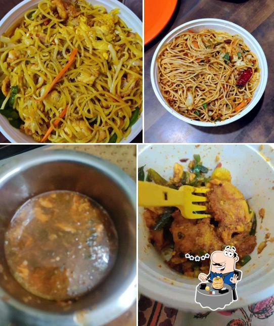 Meals at Real Deepak Punjabi Dhaba.. Seetammdhara tpt colony