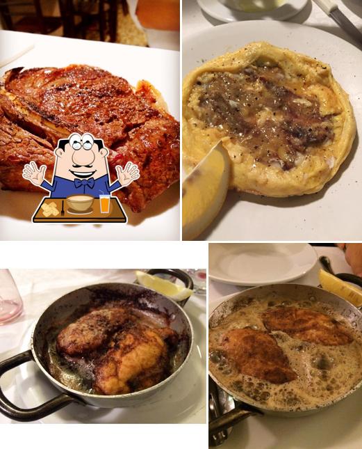 Platti al Trattoria Sostanza