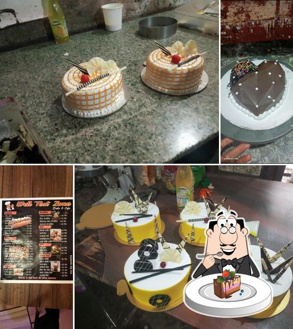 Chocolate cake at Well Teste Zone Bake and Cafe